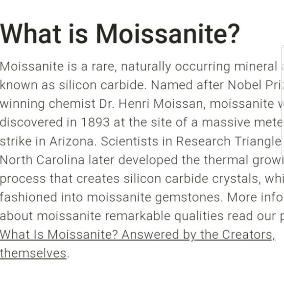 2.65 Carat VVS1 Ice Blue Round Cut Moissanite Ring - Picture 8 of 8